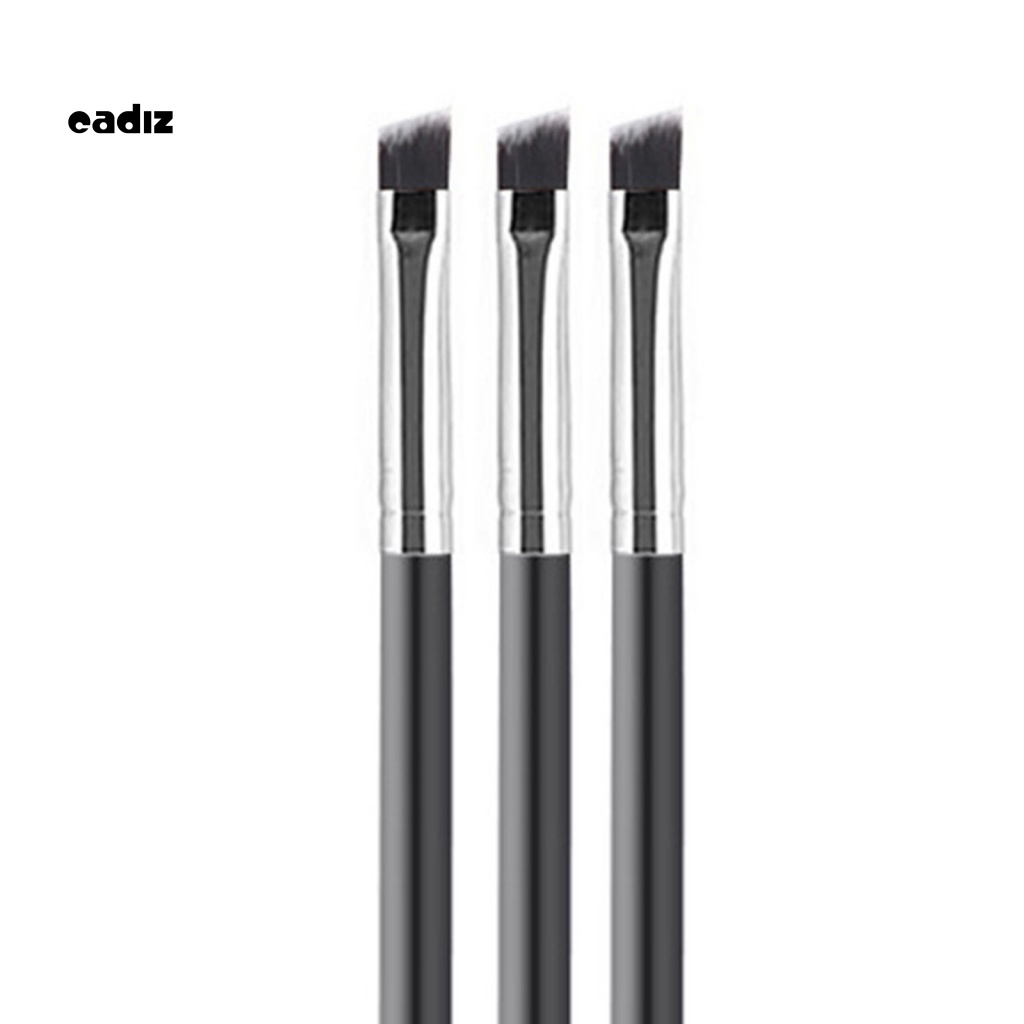 Bộ 3 Cọ Trang Điểm Lông Mi Lông Mềm Đa Năng Hai Đầu Bằng Gỗ