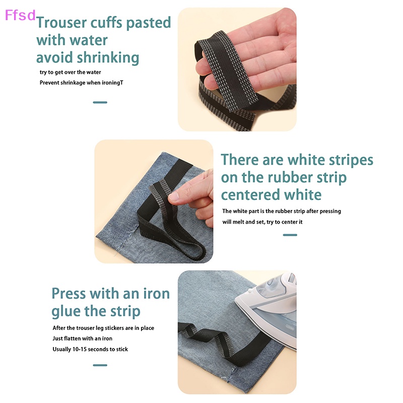 Băng Keo Dán Viền Quần Ngắn 5M Tự Dính Tiện Dụng