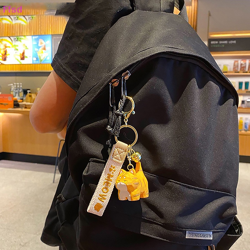 {Ffsd} Móc Chìa Khóa Bằng Gỗ Khắc Hình Mèo Hoạt Hình Sáng Tạo Cho Cặp Đôi * Bán Chạy