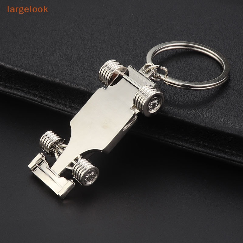 Móc Khóa F1 Màu Sắc Bạc Cá Tính Dành Cho Nam