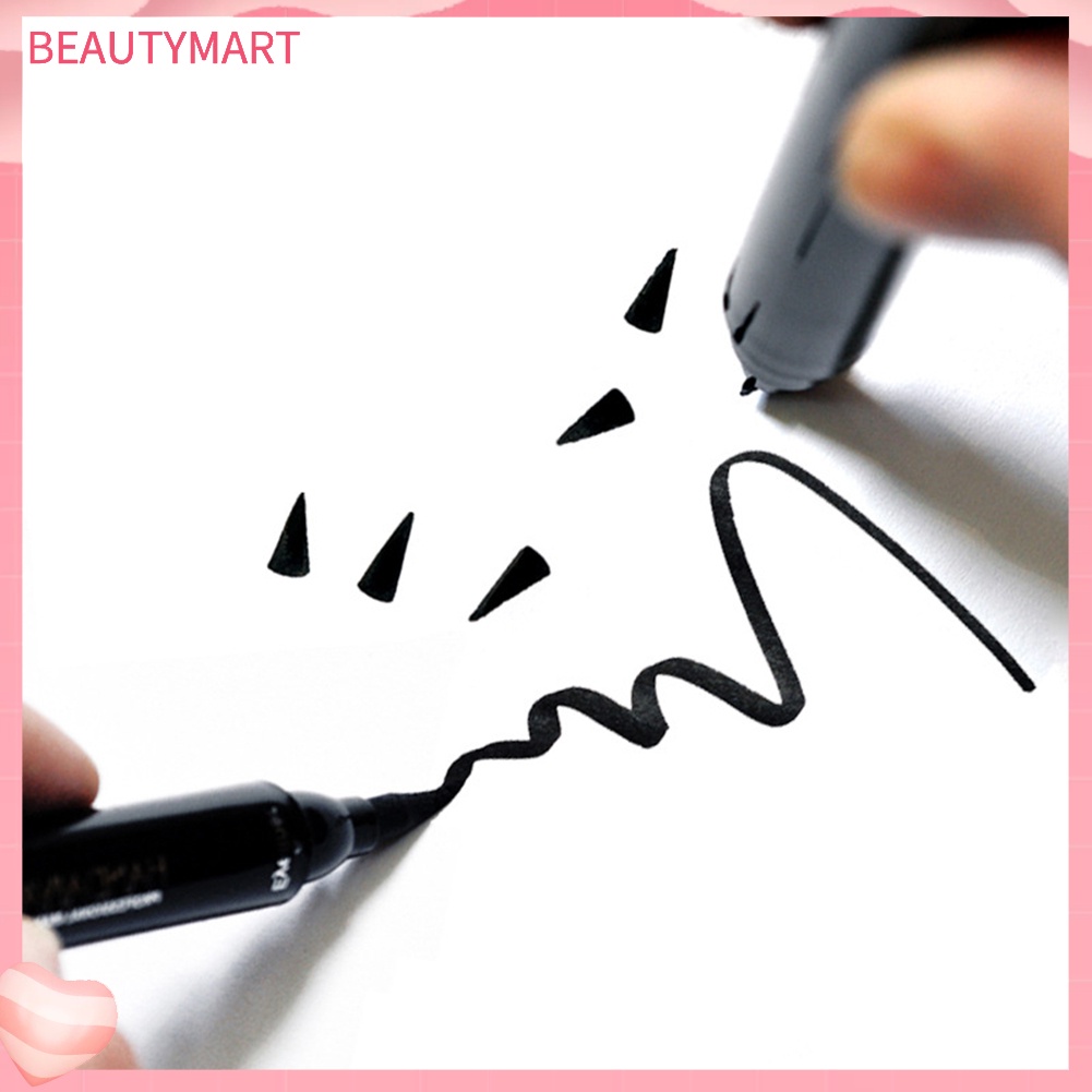 Bút Kẻ Mắt Dạng Lỏng Thiết Kế Hai Đầu Màu Đen Quyến Rũ