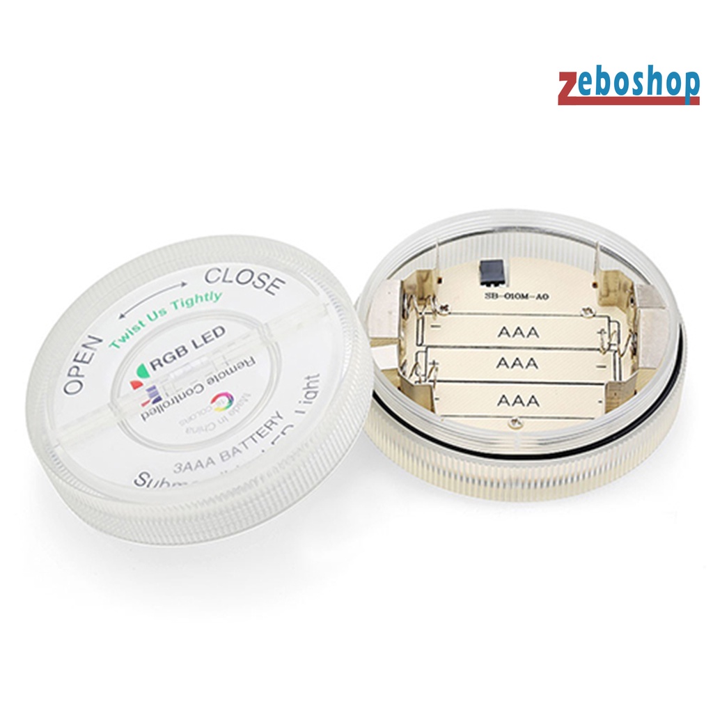 Đèn LED 10 Bóng Chống Thấm Nước Có Điều Khiển Từ Xa Cho Bình Hoa / Bể Cá /