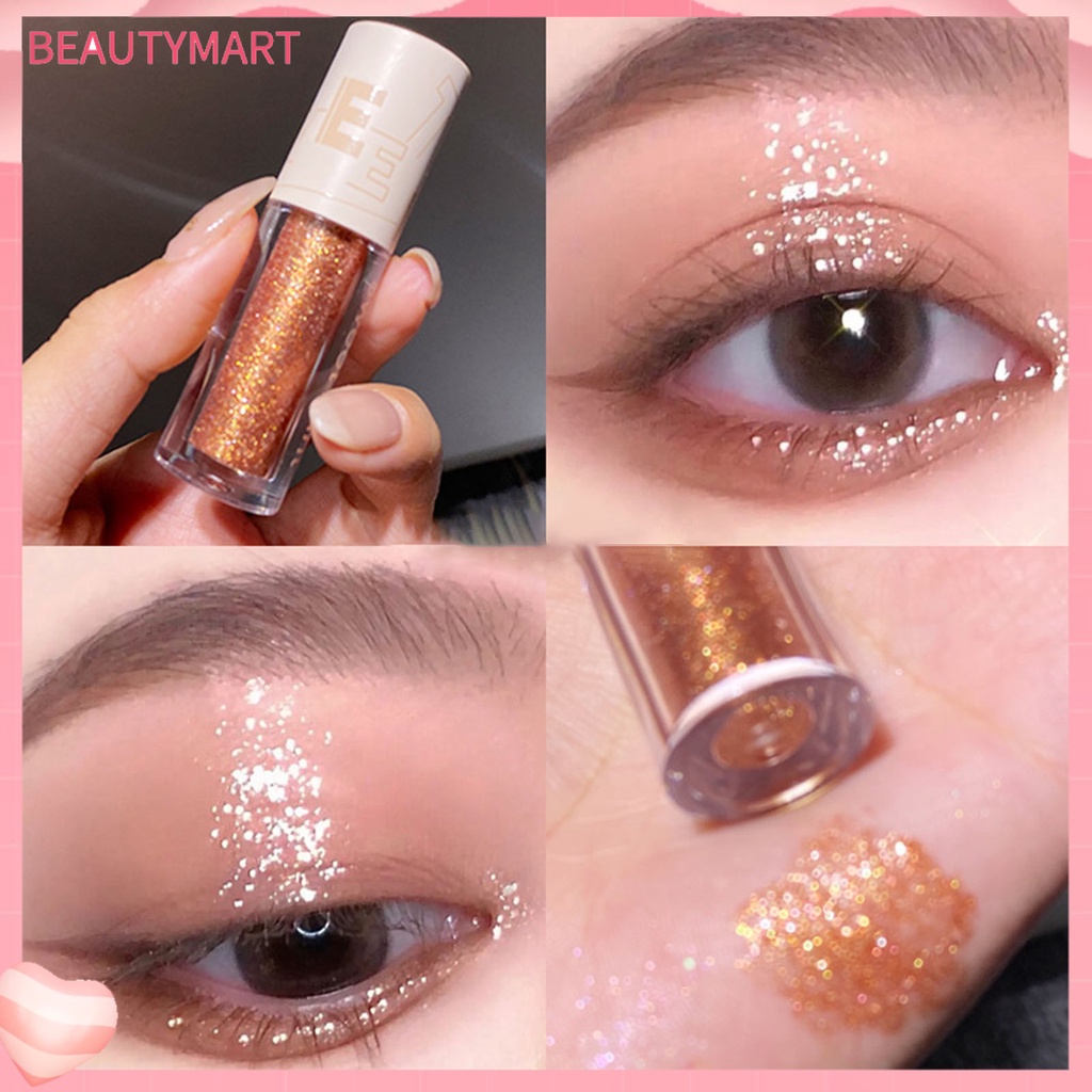 Phấn Mắt Dạng Lỏng beautymart 5g Hiệu Ứng Ánh Kim Dễ Sử Dụng Lâu Trôi Làm Sáng Da