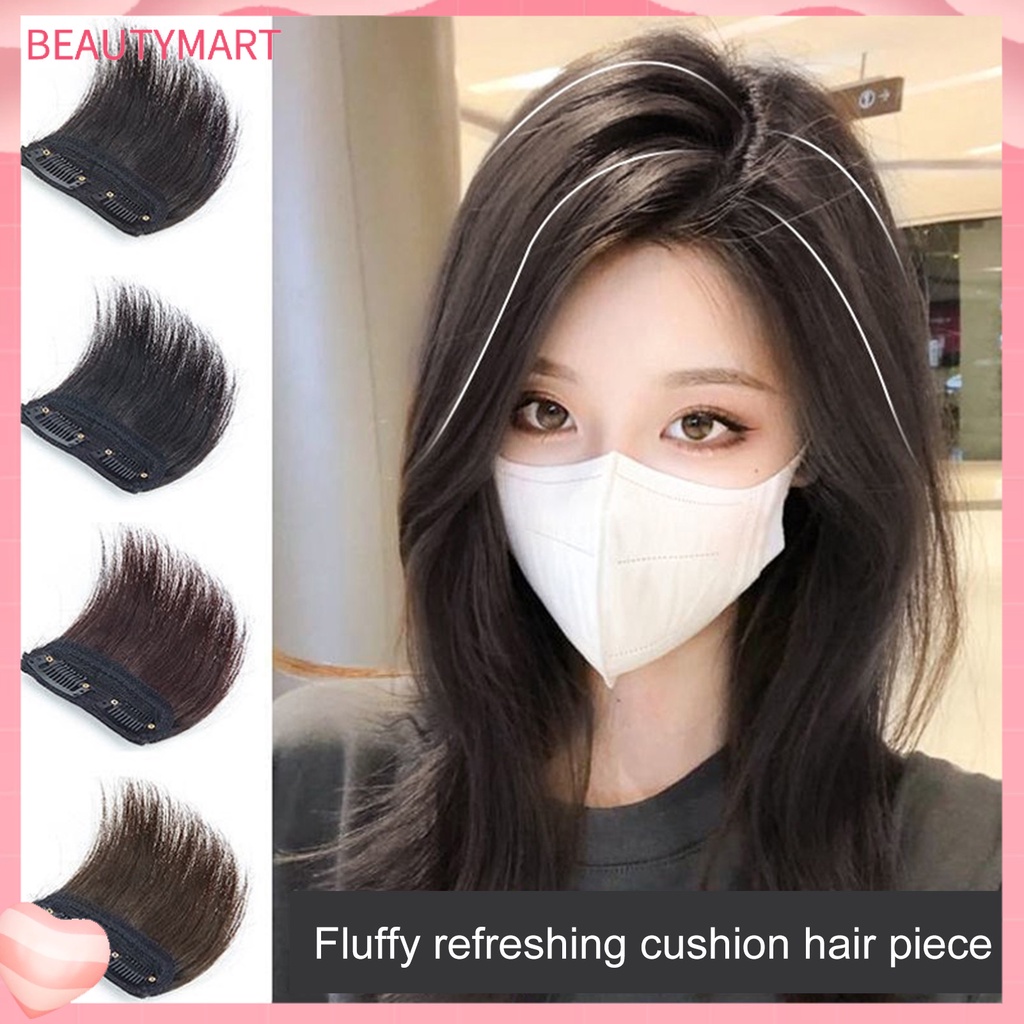 Tóc Giả 10cm Mềm Mại Tự Nhiên Vô Hình Chịu Nhiệt Độ Cao Cho Nữ