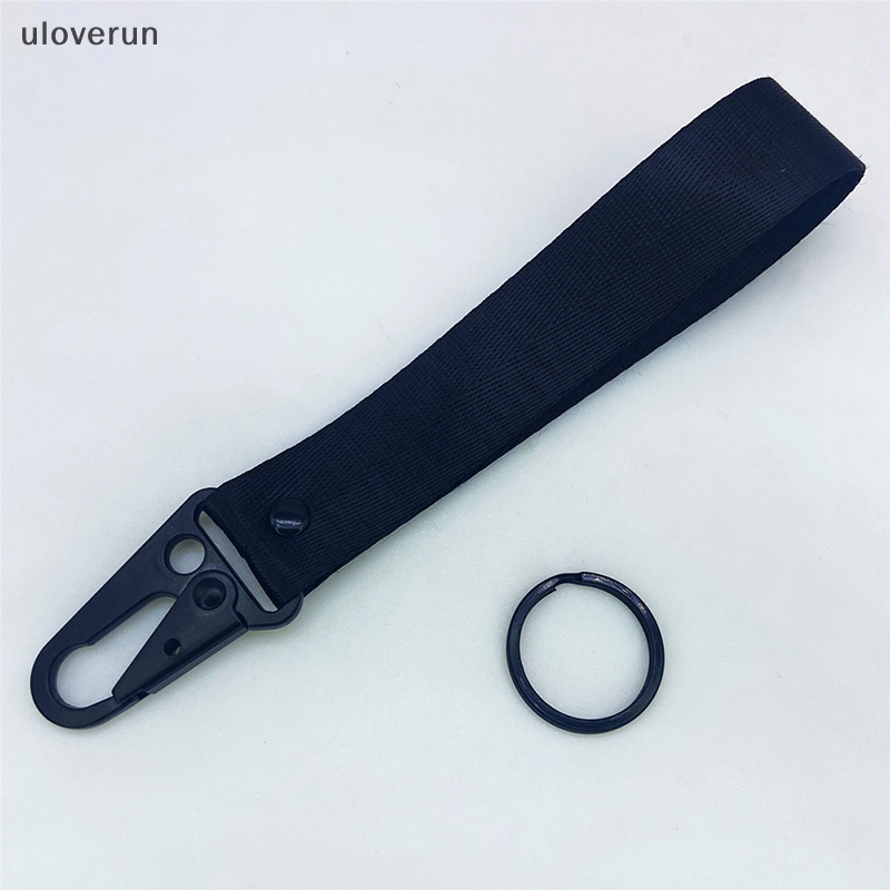 Uloverun Móc Chìa Khóa Xe Hơi / Mô Tô Kèm Dây Đeo Bằng Kim Loại Tiện Dụng