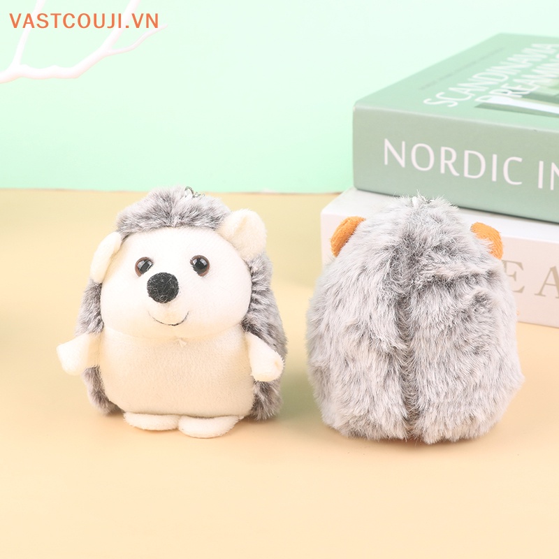 Móc Khóa Hình Nhím Nhồi Bông Đáng Yêu