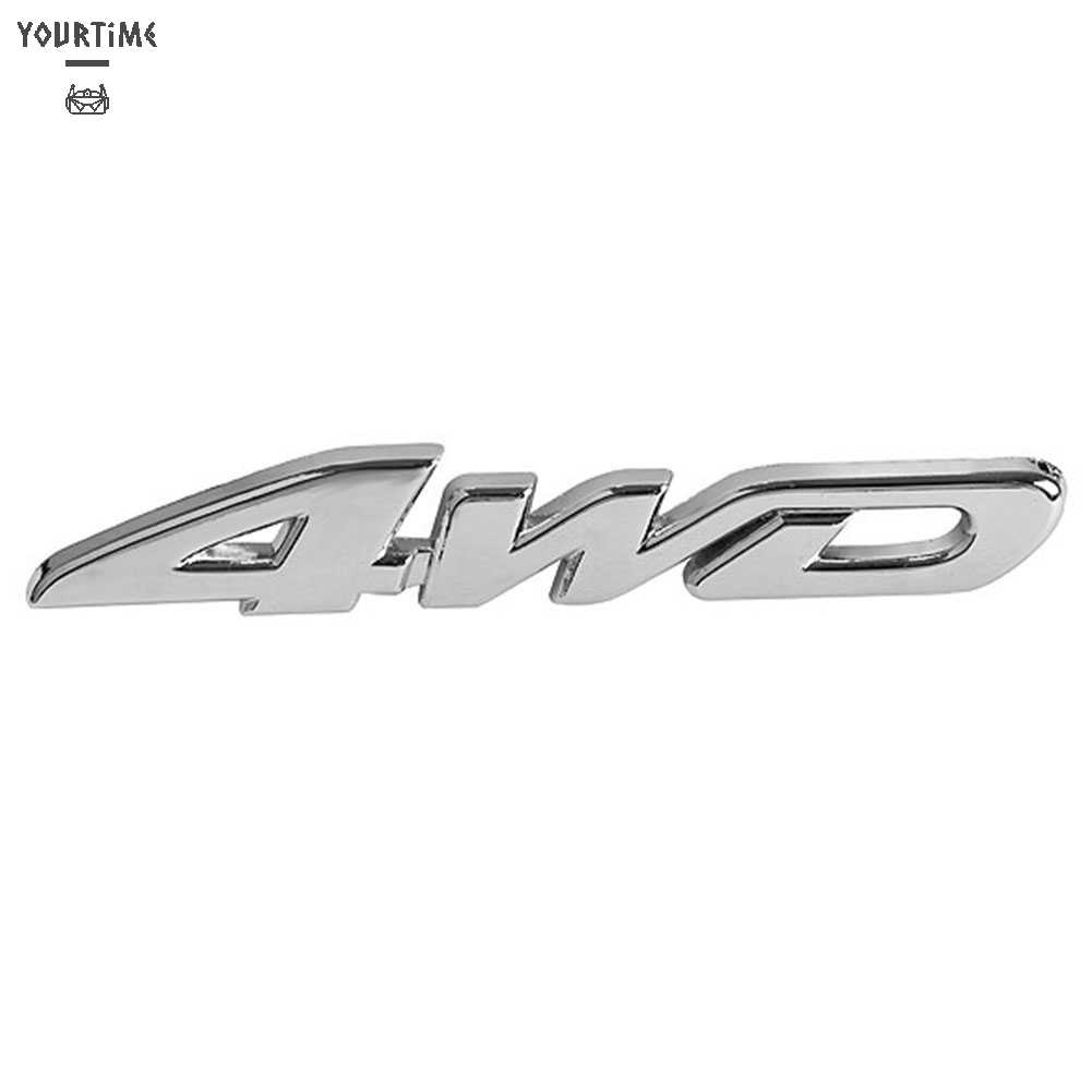 Miếng Dán Trang Trí Đuôi Xe Hơi 4WD Dễ Lắp Đặt Tiện Dụng