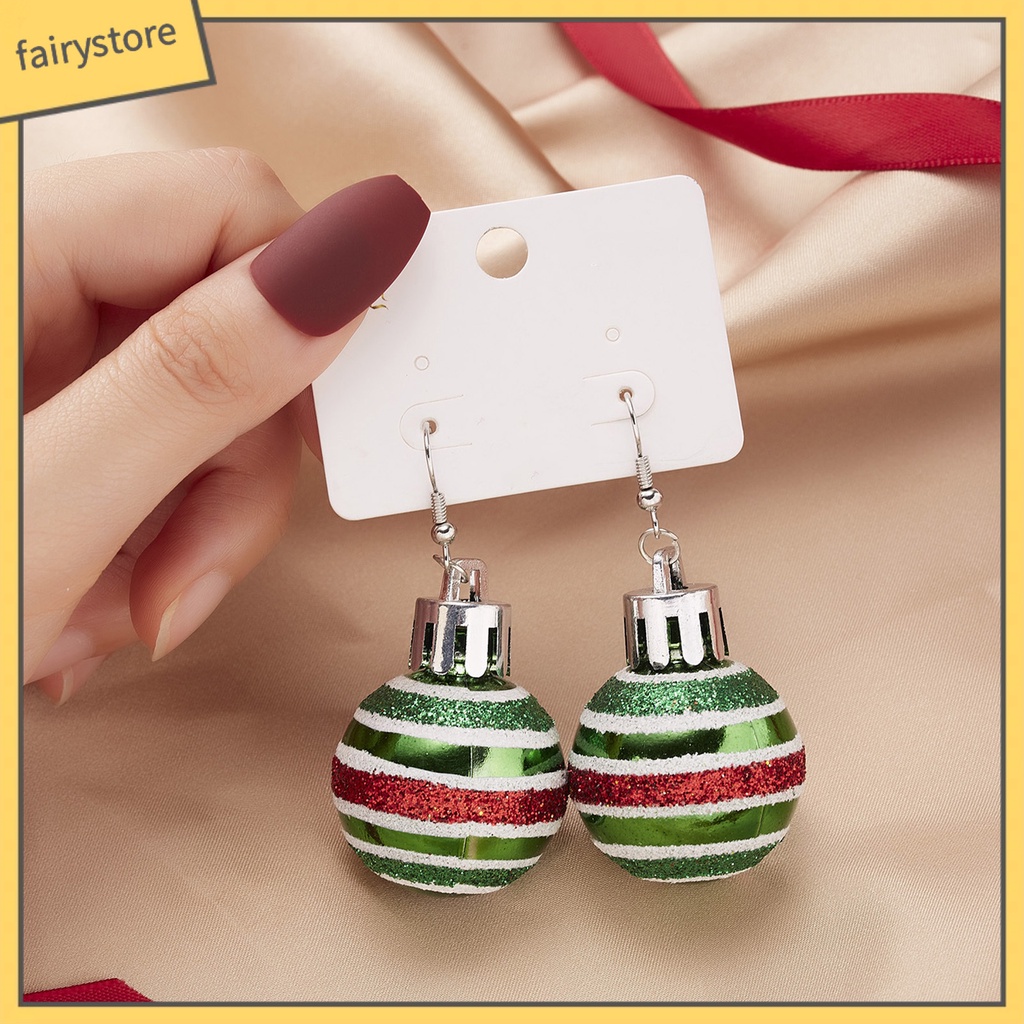 Bông Tai Hình Ngôi Sao Năm Cánh / Bông Tuyết / Bóng Đèn Tròn Thời Trang Cho Nữ