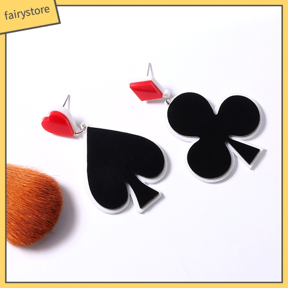 Bông Tai Hình Trái Tim Đính Đá Thời Trang Dành Cho Nữ