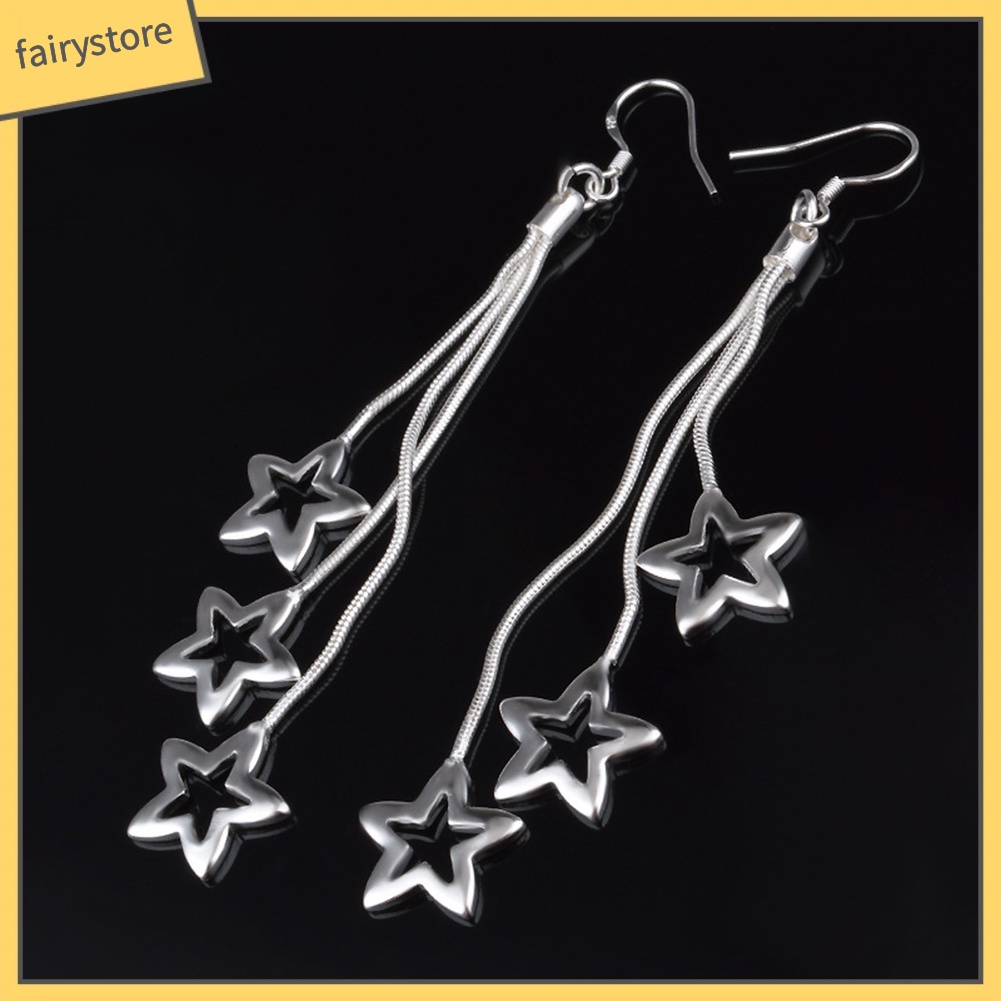 Đôi Bông Tai Hình Ngôi Sao Thời Trang Thanh Lịch Dành Cho Nữ