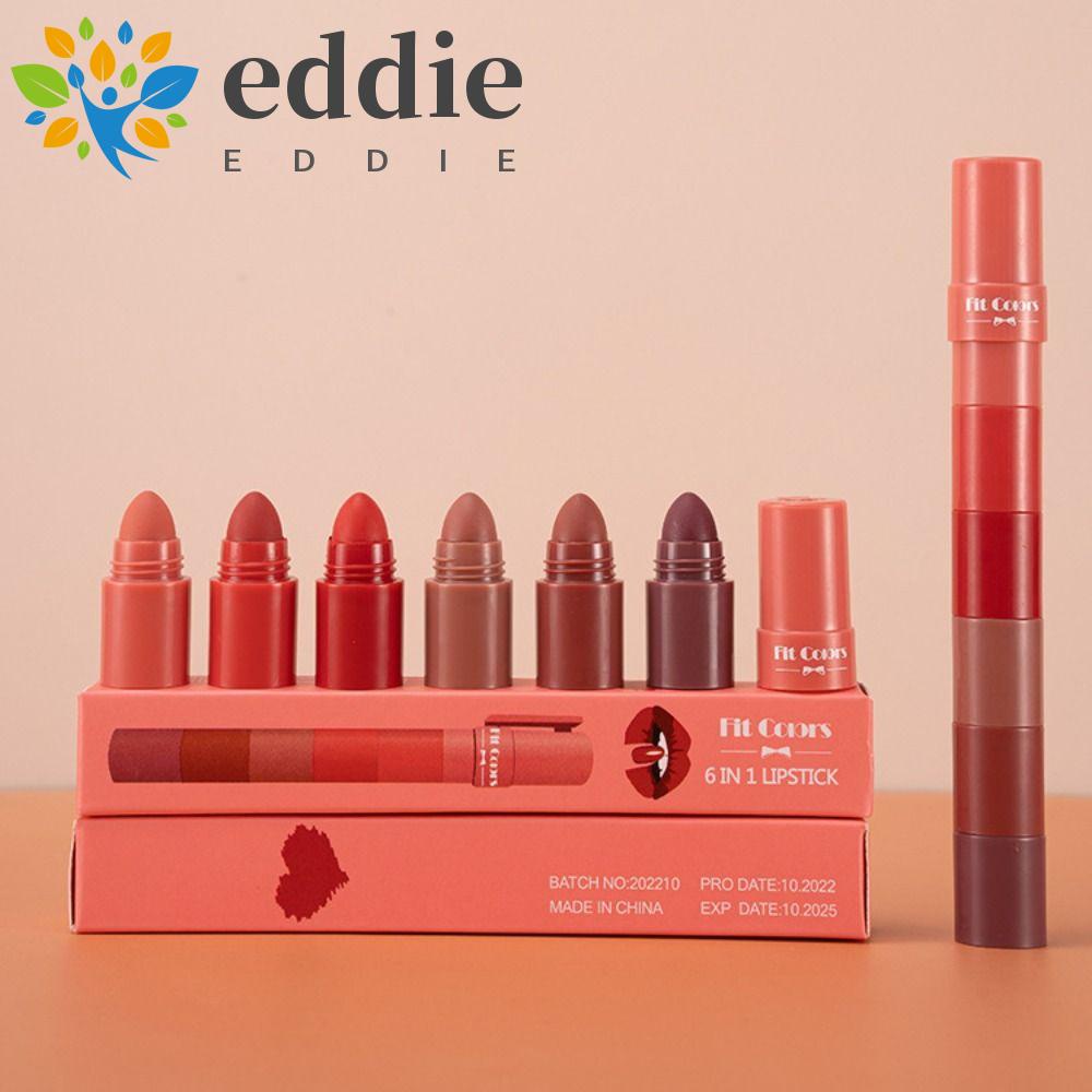 Son Môi 6 Trong 1 Chống Nước Không Dính Ly 26 Màu Sắc Tùy Chọn
