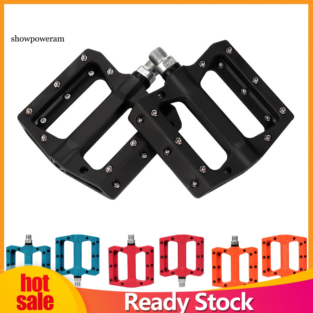 1 Cặp Bàn Đạp Phẳng Chống Trượt Cho Xe Đạp Leo Núi MTB