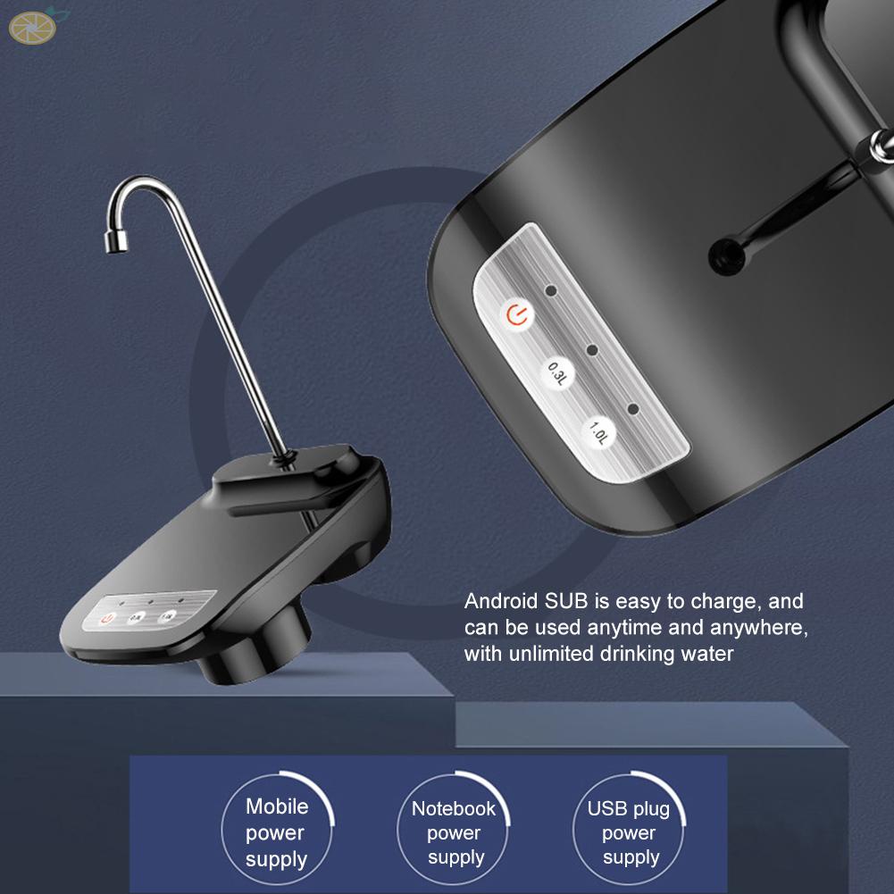 【VARSTR】Universal Electric Water Pump Dispenser for Drinking Bottles with Tray Design and Outlet Pipe