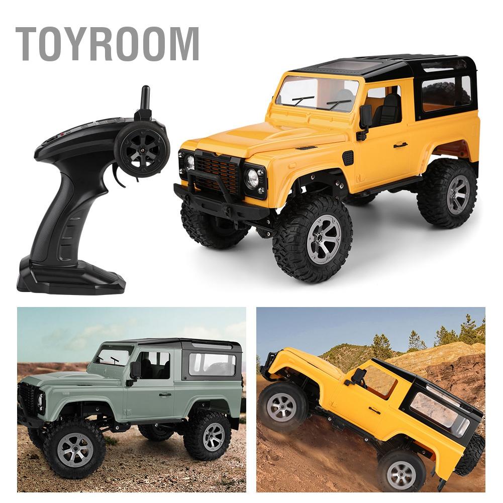 ToyRoom 2.4GHz 1/16 Tỷ lệ 4 bánh Đèn pha LED kép Off Road RC Car Toy