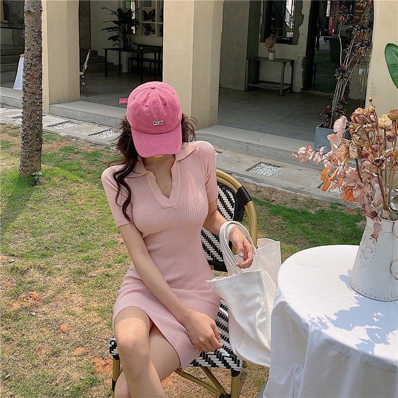 Đầm Ngắn Ôm Eo Quyến Rũ Đa Năng Thời Trang Mùa Hè Hàng Mới 2023