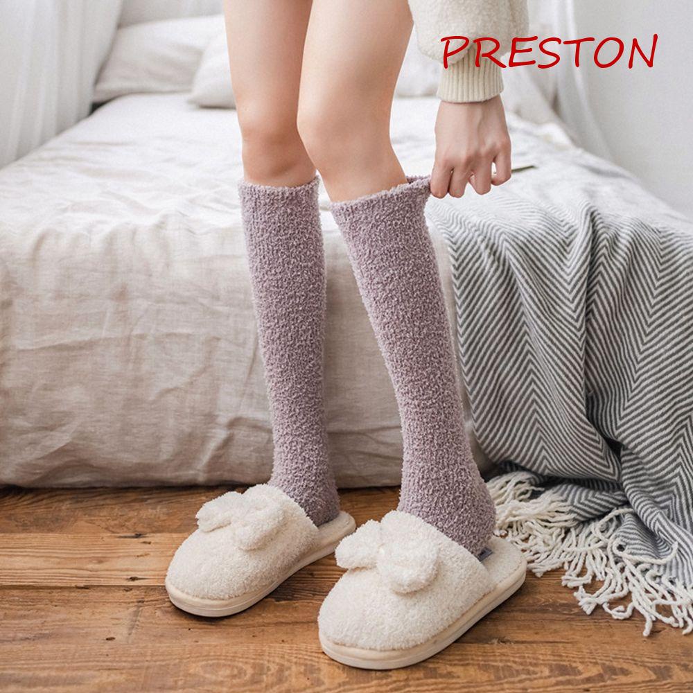 Vớ Dài Ngang Bắp Chân Bằng Cotton Lông Cừu San Hô Màu Sắc Ngọt Ngào Phong Cách Retro Nhật Bản Dành Cho Nam
