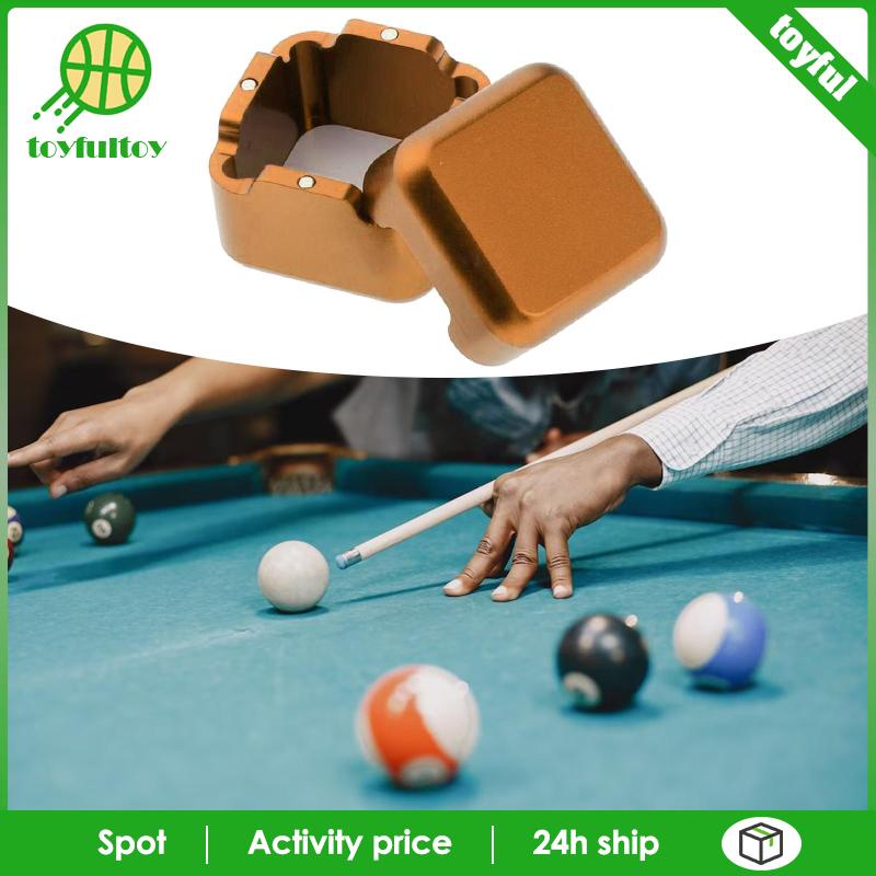 Hộp Đựng Phấn Bida Hình Vuông Tiện Dụng