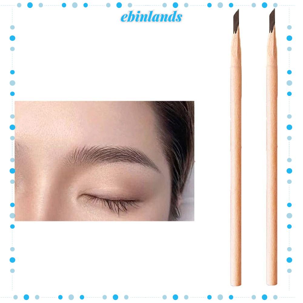 Bút Chì Kẻ Lông Mày Bằng Gỗ Màu Nâu Đậm Chống Nước Lâu Trôi Dành Cho Bạn Nữ