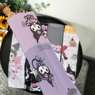 Găng Cánh Tay Chống Nắng Bằng Lụa Lạnh In Họa Tiết Thỏ Cho Nữ