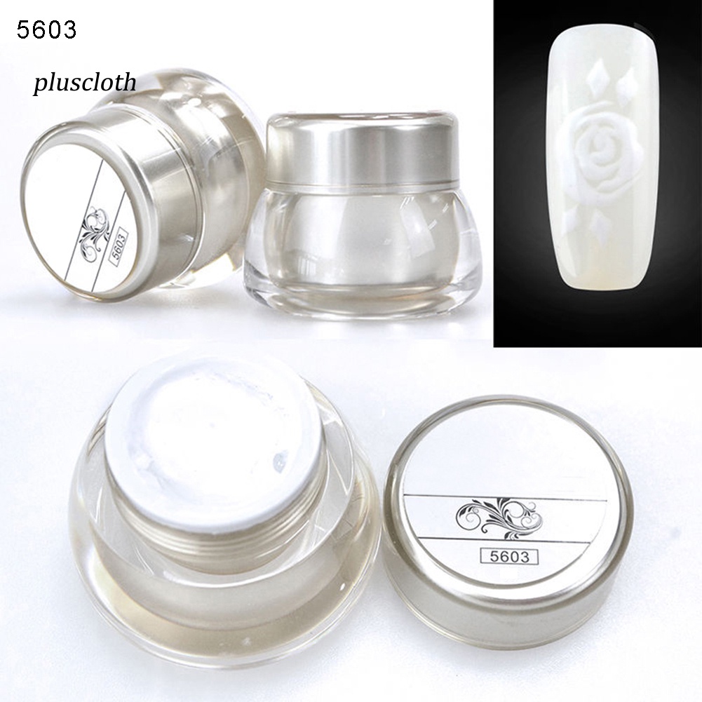 Set 12 Màu Trang Trí Móng Tay 3D Nghệ Thuật