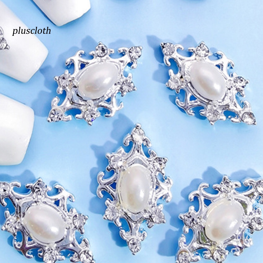 Túi 10 Hạt Đá 3D Nhiều Hình Dạng Trang Trí Móng Tay