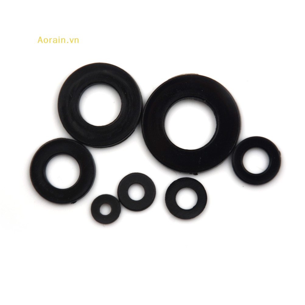 Vòng Đệm Bằng Nhựa Neoprene Dày Màu Đen Cho M3 M4 M5 M6 M8 M10 M12 Đồng Hồ Đeo Tay Thời Trang Thanh Lịch Cho Nữ