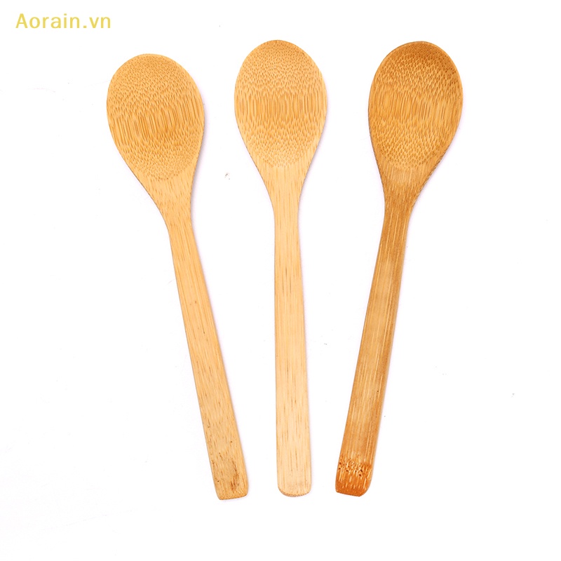 Muỗng Múc Canh / Trà / Cà Phê Bằng Tre Hình Tròn