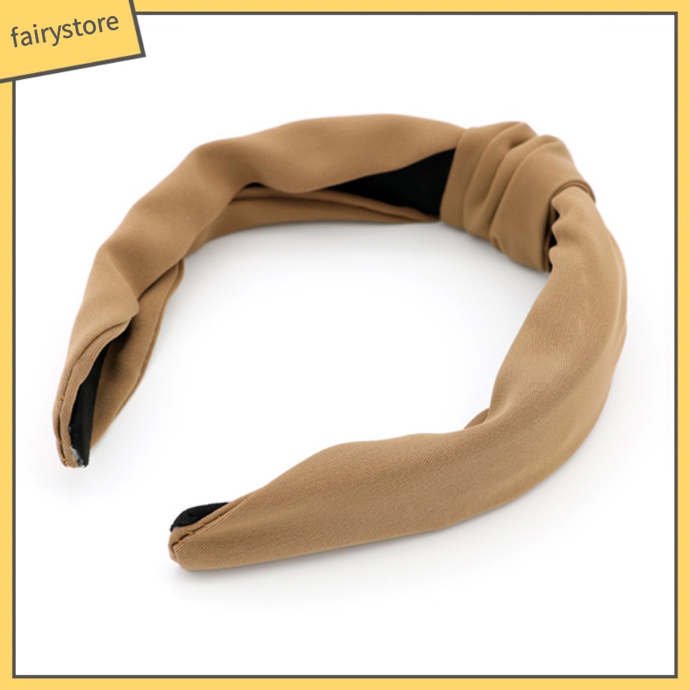 Băng Đô Thắt Nút Chéo Thời Trang Cho Nữ