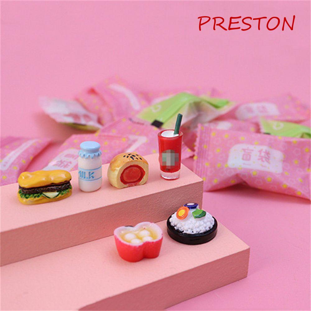 Preston Hộp Đồ Ăn Tráng Miệng Mini Không Cần Khoan Lỗ Trang Trí Nhà Búp Bê Thích Hợp Làm Quà Tặng Cho Bé