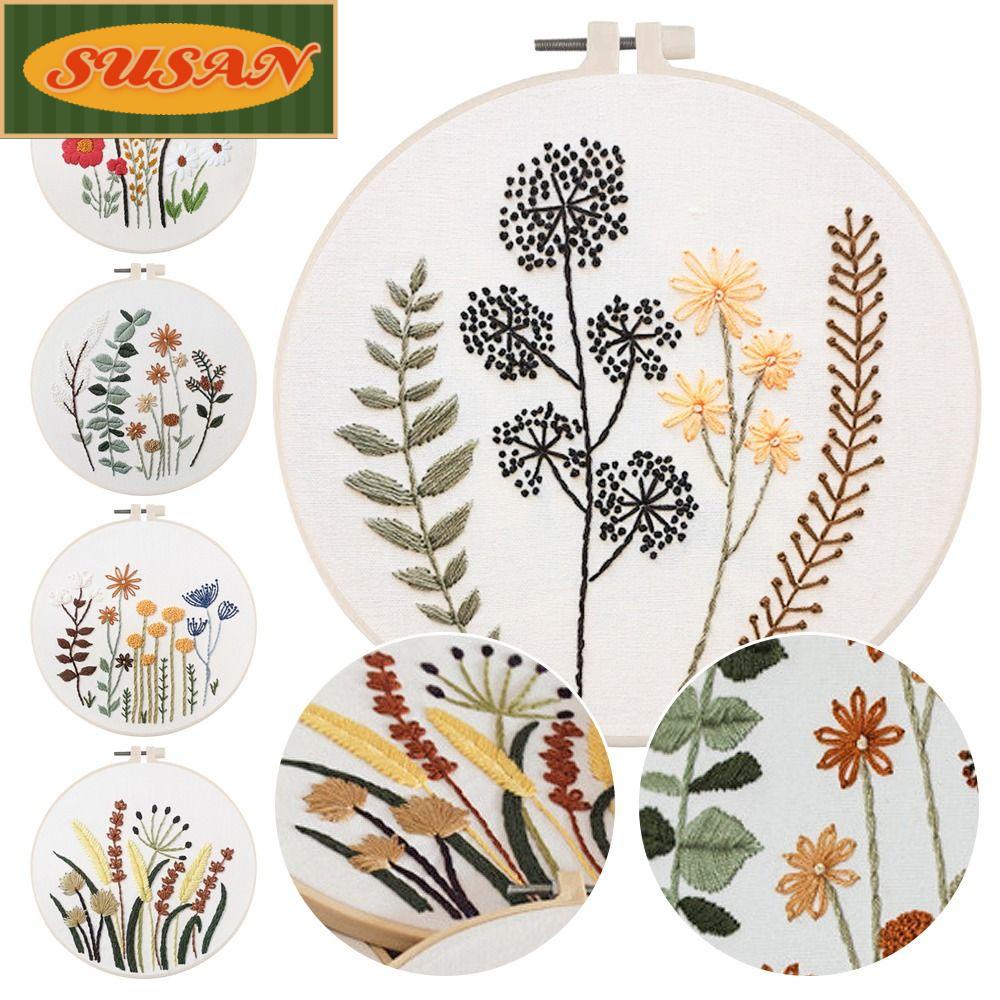 Khung Thêu Hoa Thủ Công Dành Cho Người Mới Bắt Đầu
