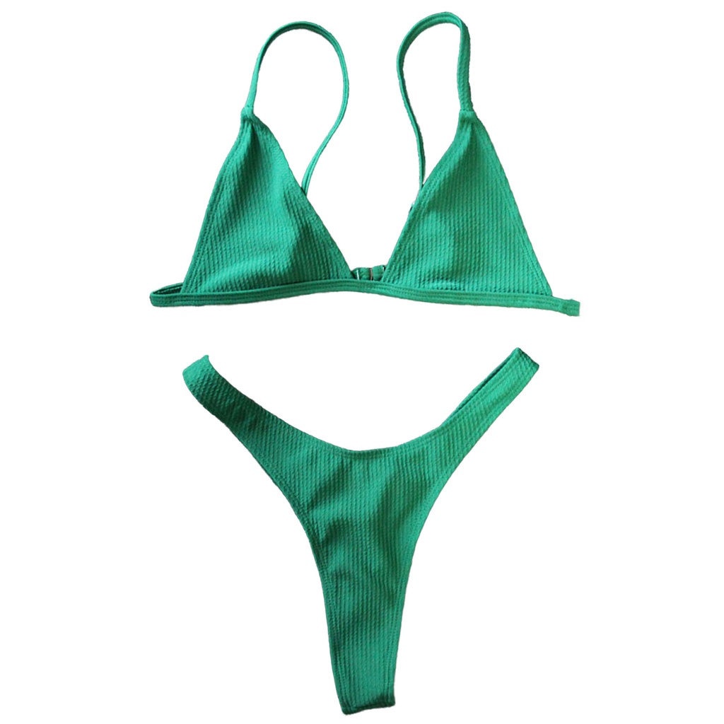Set Bikini 2 Mảnh Hở Lưng Quyến Rũ Cho Nữ