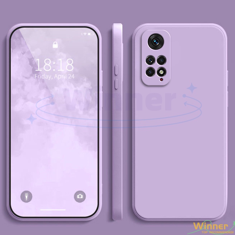 Ốp Lưng Redmi Note 12 Pro 4g Note 12s Note 12 Turbo Note 12 Note 11s note 11 note 11 pro note 12 pro 5g Ốp Điện Thoại Silicon Màu Macaron Cho