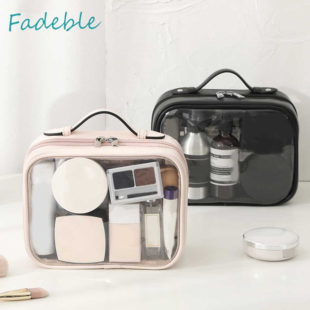 Túi Đựng Mỹ Phẩm Hai Lớp Chống Thấm Nước Sức Chứa Lớn Tiện Lợi Dễ Sử Dụng