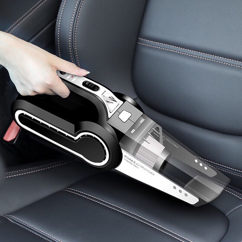 Máy Hút Bụi Oto Đa Năng, Sử Dụng Cho Gia Đình, Trên Xe Oto, Lực Hút Khỏe, Bơm Hơi Kiểm Tra Áp Suất Lốp, Bảo Hành 12T