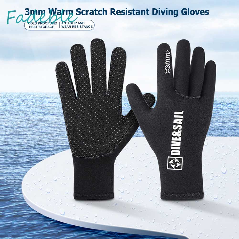 Găng Tay Thể Thao Neoprene Giữ Ấm Khi Lặn &amp; Lướt Sóng