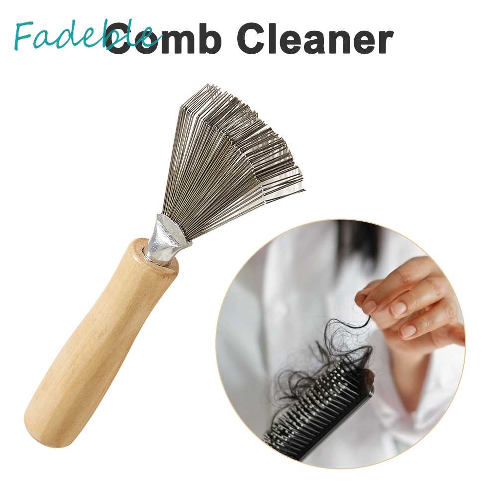Dụng Cụ Vệ Sinh Lược Gỗ Có Thể Tháo Rời Tiện Dụng