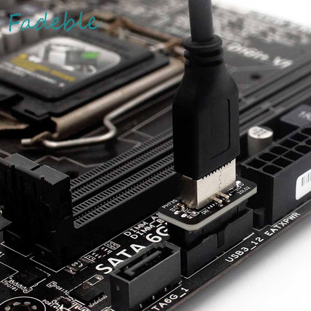 Đầu Chuyển Đổi USB 3.0 19P / 20P Sang TYPE E Chất Lượng Cao