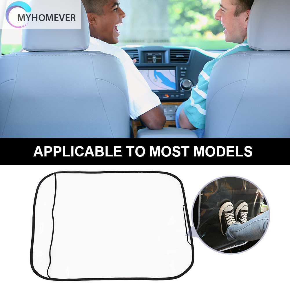 Thảm Lót Lưng Ghế Chống Đá Bảo Vệ Nội Thất Xe Hơi Tiện Dụng Sự Bảo Vệ