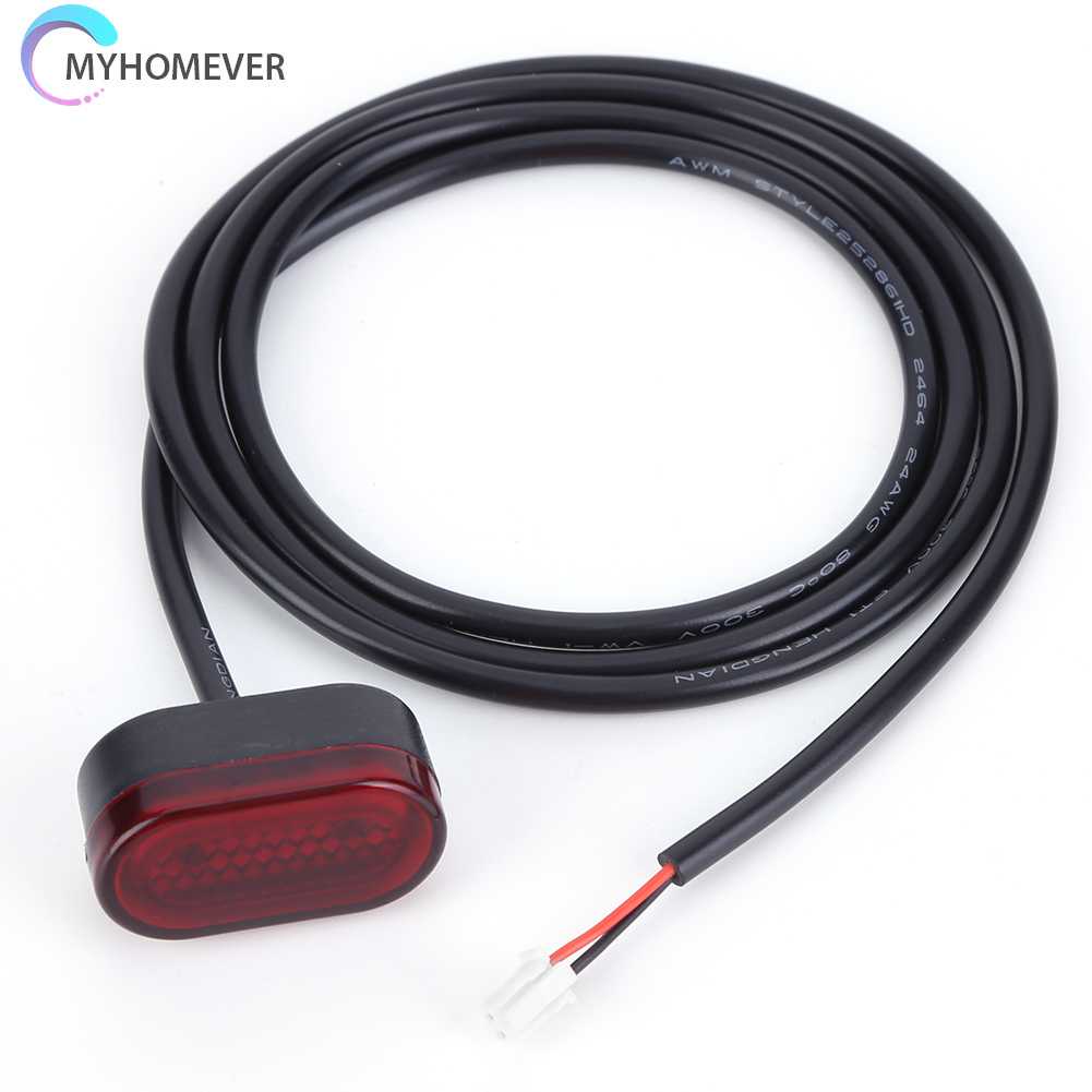 Đèn LED Cảnh Báo An Toàn Phía Sau Kèm Dây Cáp Dành Cho Xe Đạp Ninebot F30 F40