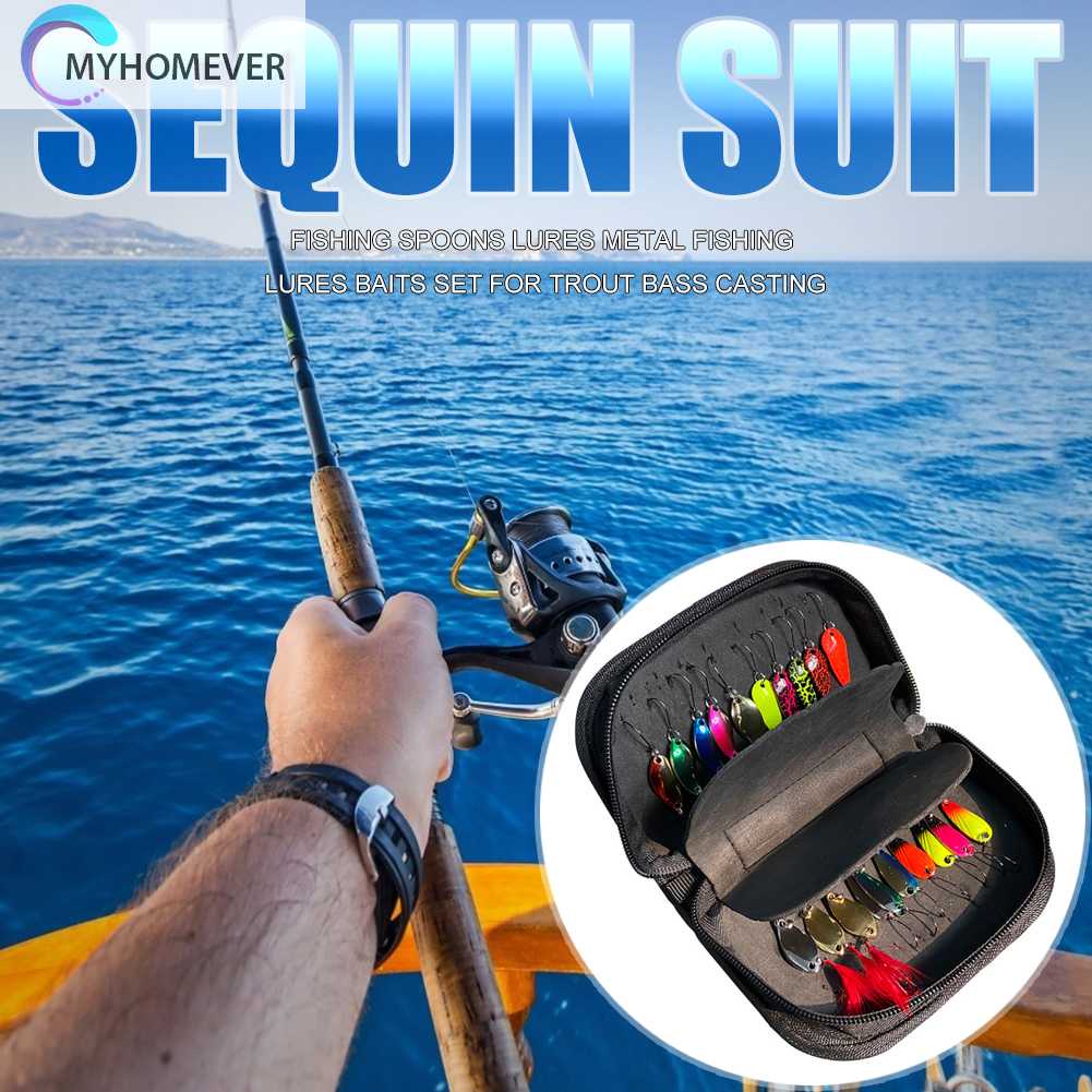 Set 20 Mồi Giả Nhử Cá Kèm Túi Đựng Tiện Lợi