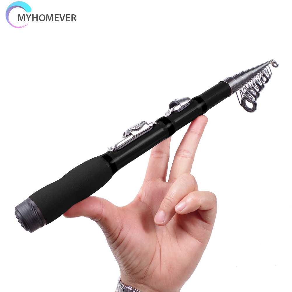 Cần Câu Cá Siêu Ngắn Bằng Carbon Chất Lượng Cao