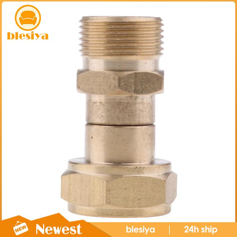 1 Đầu Nối Ống Nước Áp Suất M22 X M22 Bằng Đồng