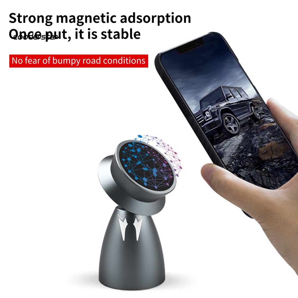 Giá Đỡ Điện Thoại Có Nam Châm Hít Định Vị GPS Tiện Dụng Cho Xe Hơi