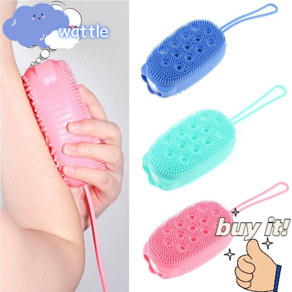 Bàn Chải Chà Rửa Cơ Thể Hai Mặt Tạo Bọt Siêu Bền