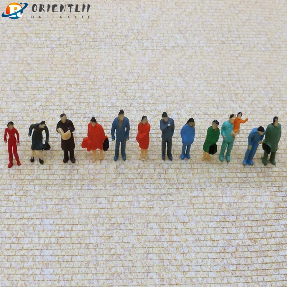 Set 12 Mô Hình Nhân Vật Người Bằng Nhựa ABS Tỉ Lệ 1: 87