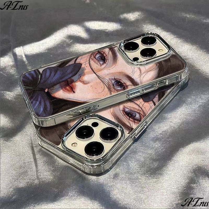 ✅Ốp Điện Thoại Dẻo Thiết Kế Đơn Giản Thời Trang Chống Sốc Cho iPhone12plus 14pro max / Beauty 8 7In Style 1113 G4D8