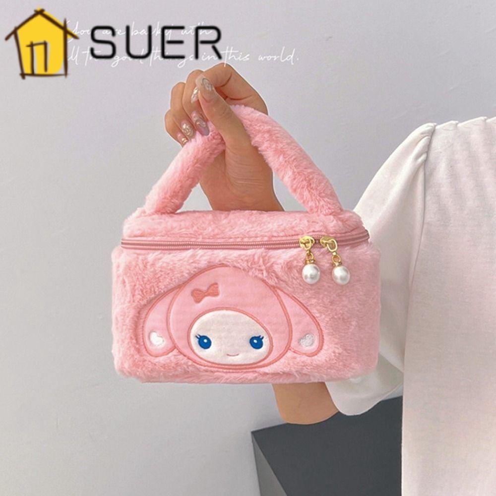 Suenin Túi Tote Đựng Mỹ Phẩm Đồ Chơi Búp Bê Hoạt Hình Cinnamon / Son Môi Làm Đẹp Sắp Xếp