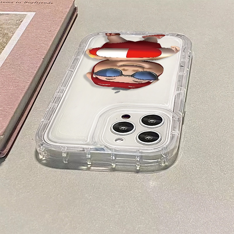 Ốp Điện Thoại Silicon TPU Mềm Chống Sốc In Hình Heo Dễ Thương Cho IPhone 14 13 11 12 Pro XS Max X XR 7 + 8 Plus