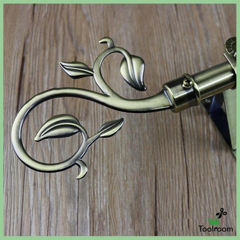 1 Cặp Nắp Đậy Thanh Treo Rèm Trang Trí Hình Vây Cá