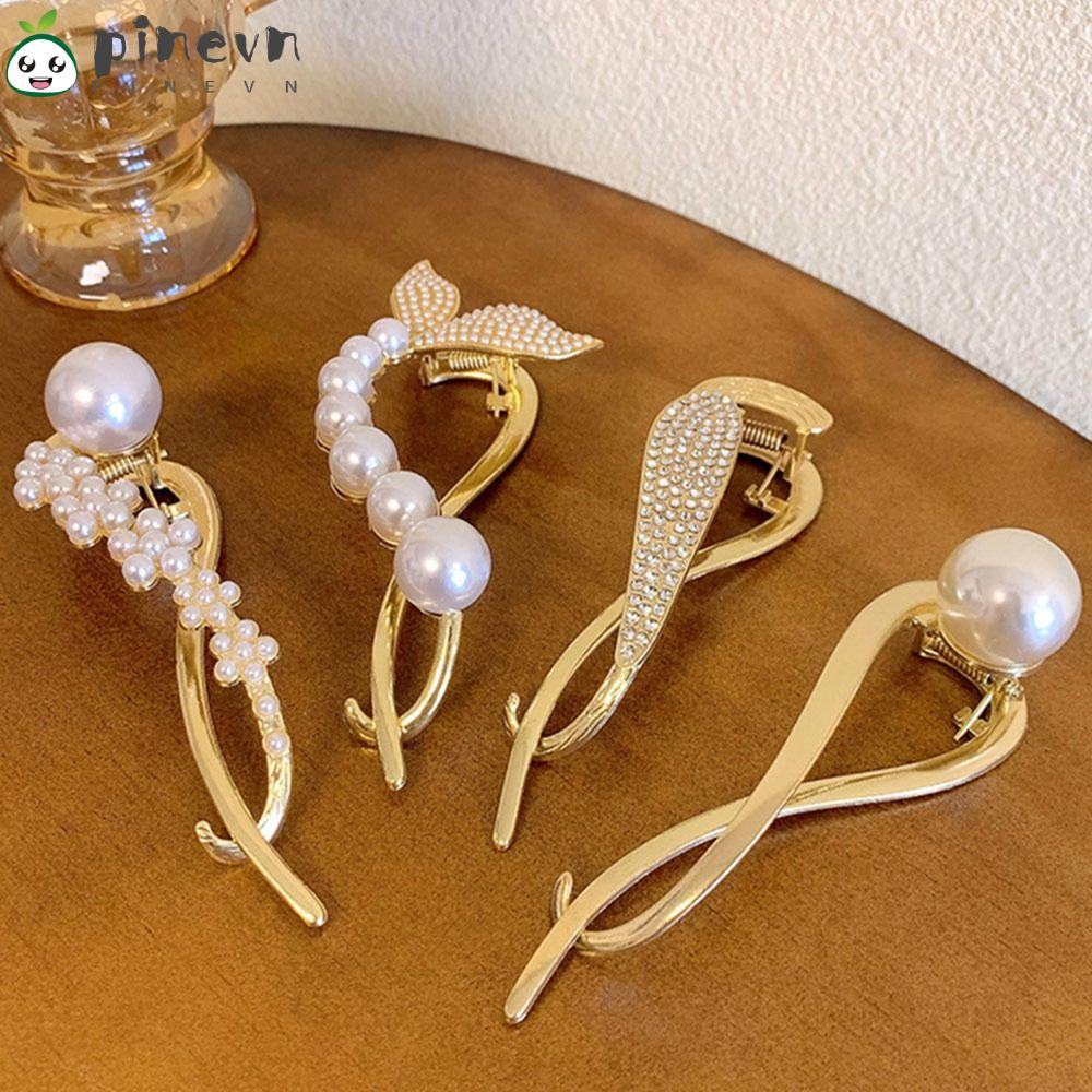 2 Kẹp Tóc Kim Loại Thời Trang Cho Nữ